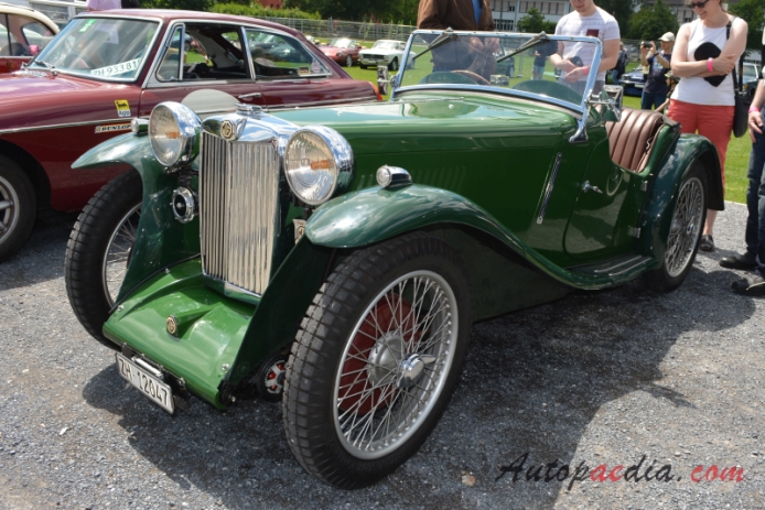 MG PB 1935-1936 (939ccm roadster 2d), left front view