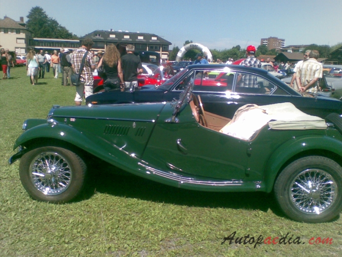 MG TF 1953-1955 (roadster 2d), left side view