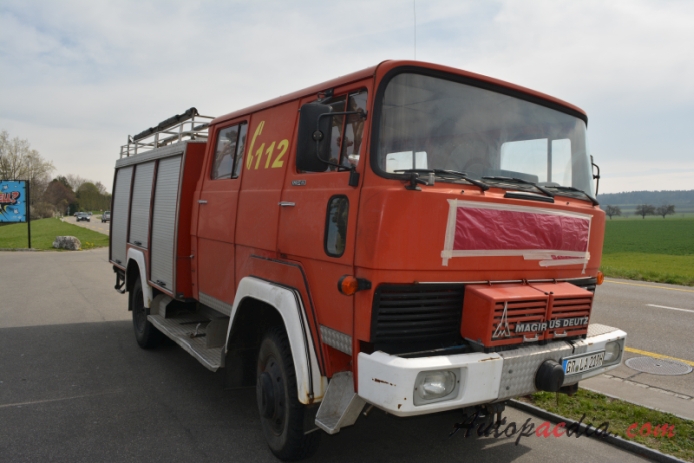 Magirus-Deutz D-Frontlenker (COE) 1963-1987 (1973-1987 Magirus 170 D 11 wóz strażacki), prawy przód