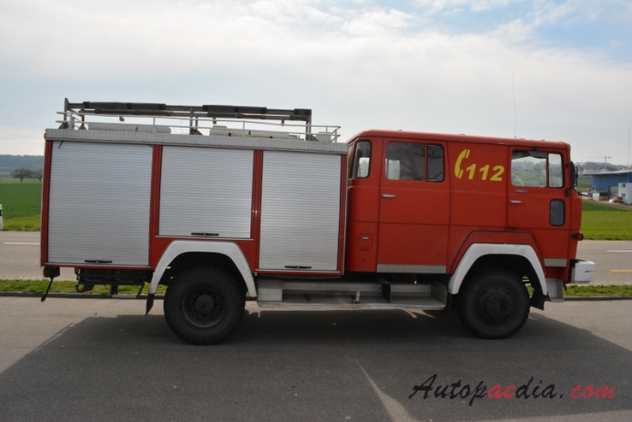 Magirus-Deutz D-Frontlenker (COE) 1963-1987 (1973-1987 Magirus 170 D 11 wóz strażacki), prawy bok