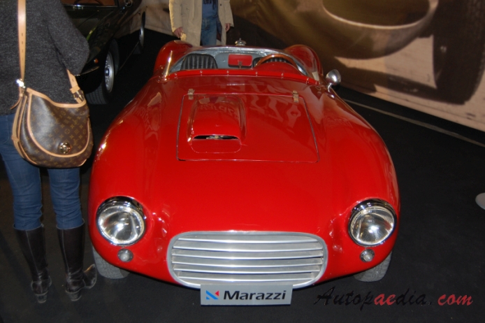Marazzi Barchetta Fiat 1100 1953 (roadster 2d), przód
