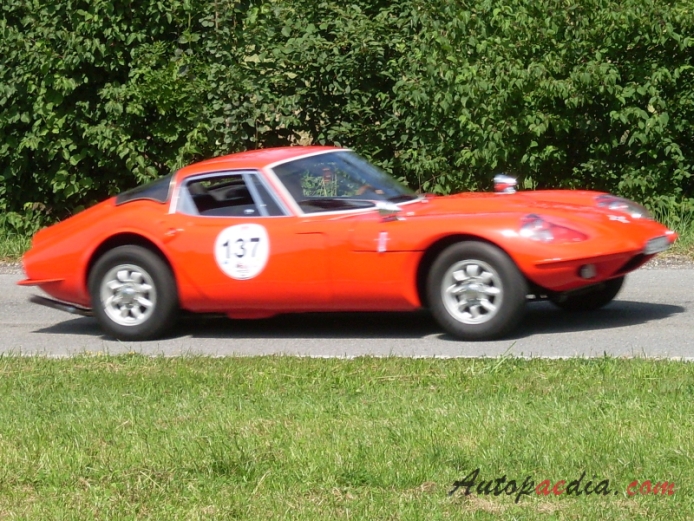 Marcos 1500 GT 1966-1967 (1966 Coupé 2d), prawy bok