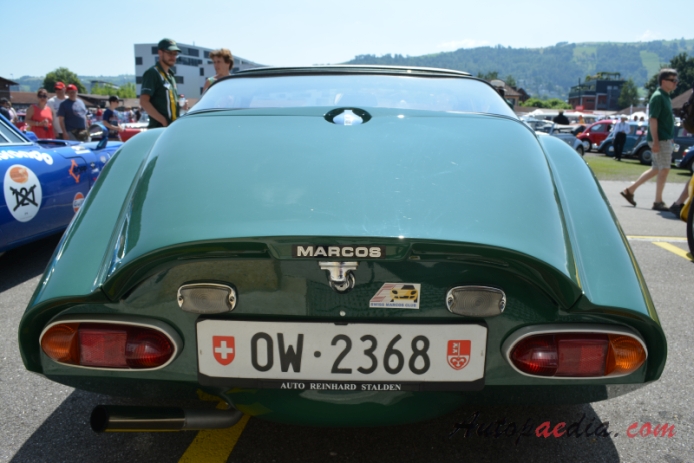 Marcos 1650 GT 1967 (1967 Coupé 2d), tył