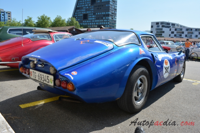 Marcos 1800 GT 1964-1966 (1966 Coupé 2d), prawy tył
