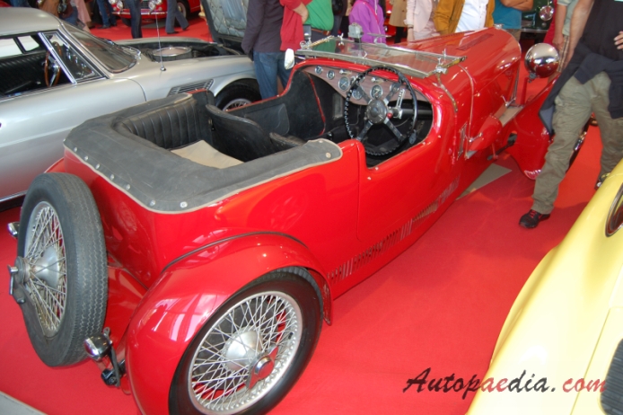 Marendaz Spezial 13/70 1932-1934 (1933 roadster 2d), prawy tył