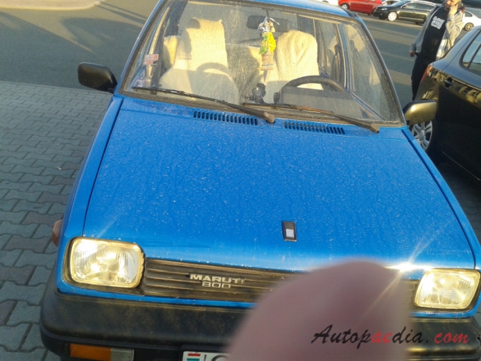 Maruti 800 1983-2013 (1986-1995 hatchback 5d), przód