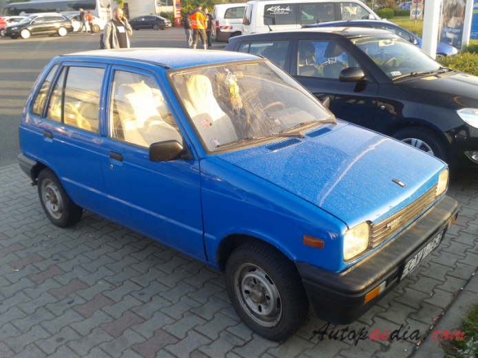 Maruti 800 1983-2013 (1986-1995 hatchback 5d), right front view