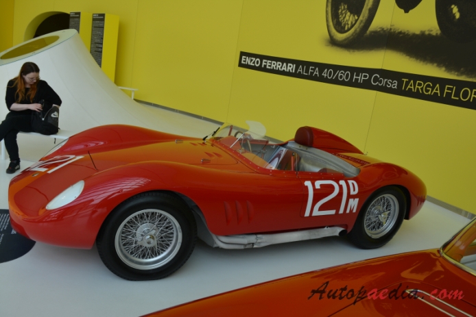 Maserati 250 S 1957 (race car), left side view
