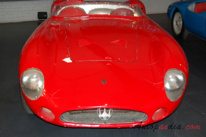 Maserati 300S 1955-1958 (1955 spider 2d), front view