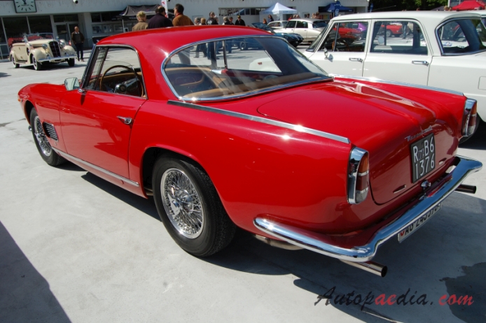 Maserati 3500 GT 1957-1964 (1957-1961 Coupé 2d), lewy tył