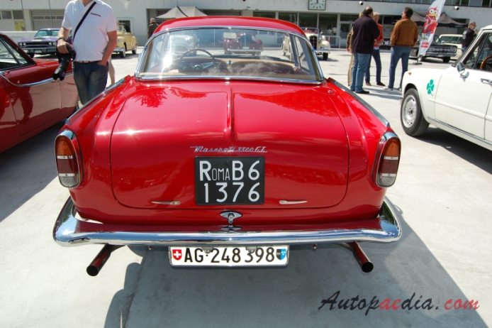 Maserati 3500 GT 1957-1964 (1957-1961 Coupé 2d), tył
