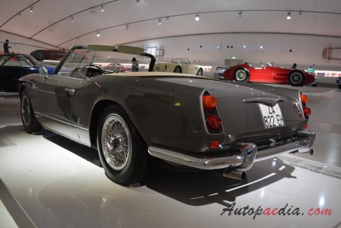 Maserati 3500 GT 1957-1964 (1959 Vignale Spyder prototyp 2d), lewy tył