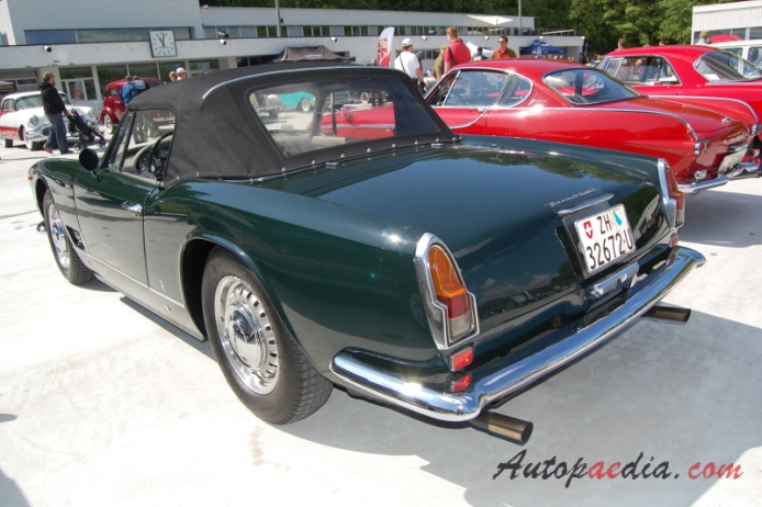 Maserati 3500 GT 1957-1964 (1960-1964 Vignale Spyder 2d), lewy tył