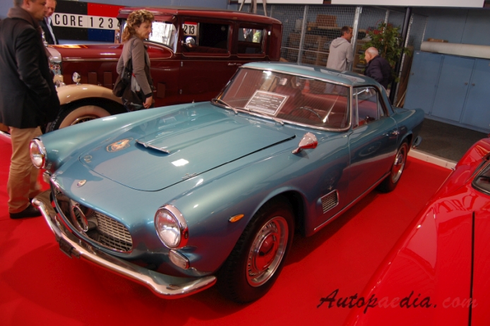 Maserati 3500 GT 1957-1964 (1961-1964 GTI Coupé 2d), lewy przód
