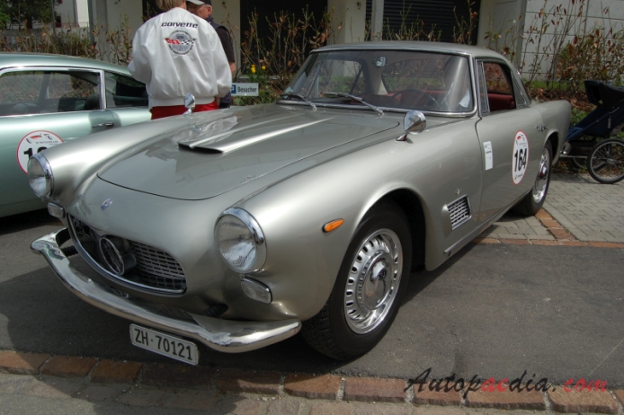 Maserati 3500 GT 1957-1964 (1962 Coupé 2d), lewy przód