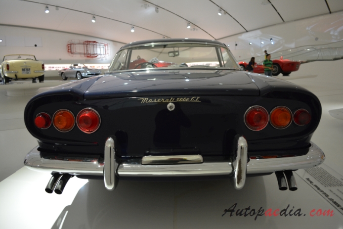 Maserati 5000 GT 1959-1965 (1959 Shah of Persia Touring Coupé 2d), rear view