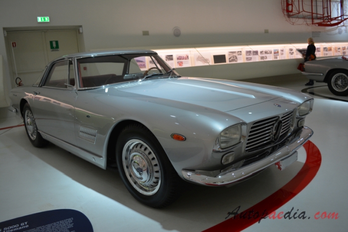 Maserati 5000 GT 1959-1965 (1961 Indianapolis Allemano Coupé 2d), right front view
