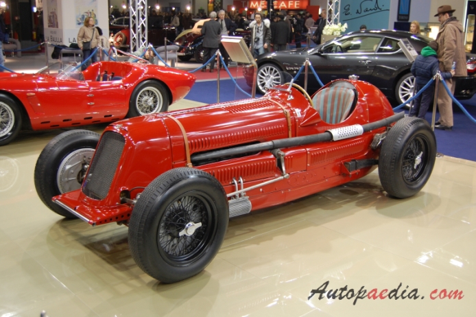 Maserati 6C 34 1934-1935, lewy przód