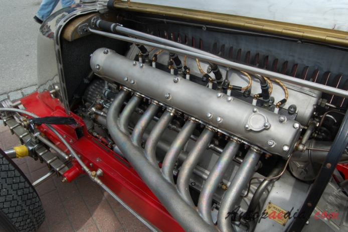 Maserati 8CM 1933-1935 (1933), engine  