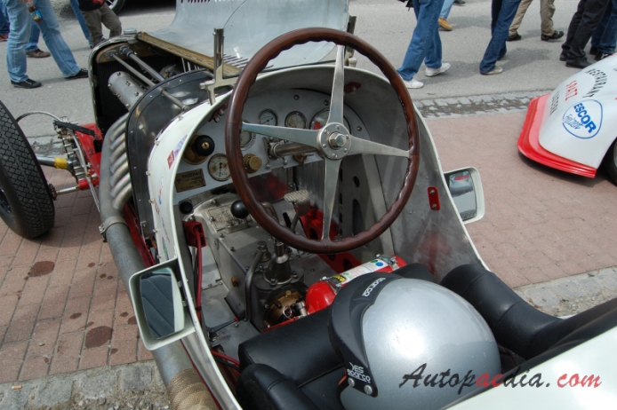 Maserati 8CM 1933-1935 (1933), wnętrze