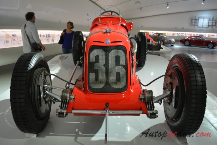 Maserati 8CM 1933-1935 (1934 monoposto), przód