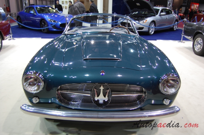 Maserati A6 1947-1956 (1955 A6G/54 Spyder Zagato 2d), przód