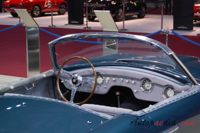 Maserati A6 1947-1956 (1955 A6G/54 Spyder Zagato 2d), wnętrze