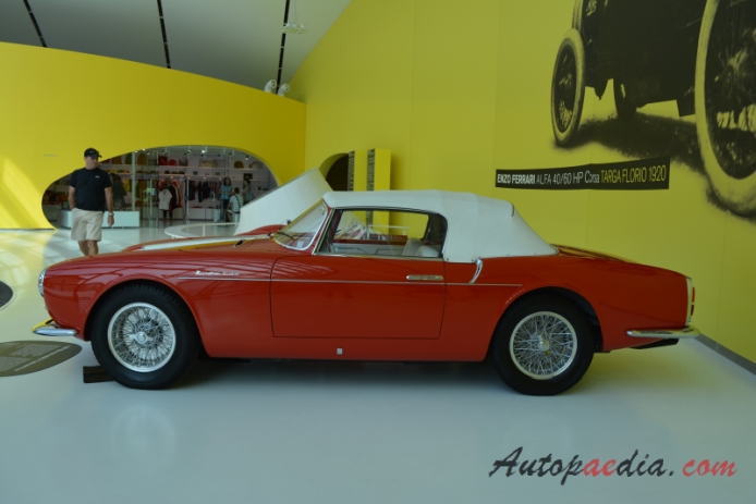 Maserati A6 1947-1956 (1956 A6G/54 2000 c.c. Gran Sport Frua Spyder 2d), lewy bok