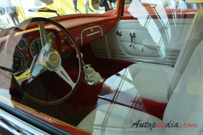 Maserati A6 1947-1956 (1956 A6G/54 2000 c.c. Gran Sport Frua Spyder 2d), interior