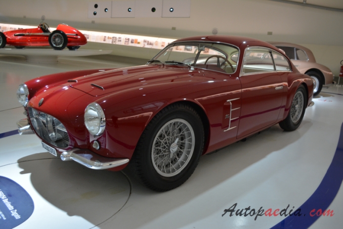 Maserati A6 1947-1956 (1956 A6G/54 Zagato Berlinetta 2d), lewy przód