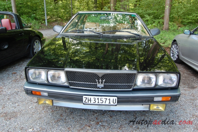 Maserati Biturbo 1981-1994 (1983-1986 Biturbo S Coupé 2d), front view