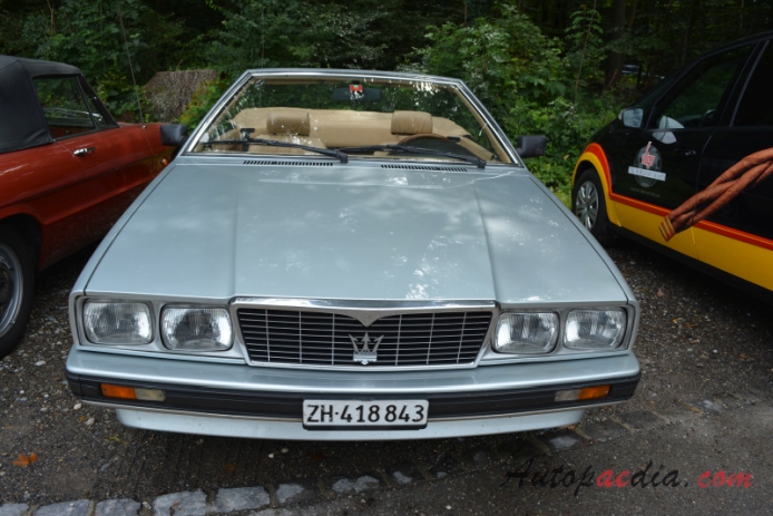 Maserati Biturbo 1981-1994 (1984-1989 Spyder 2d), przód