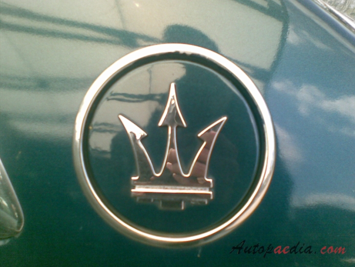 Maserati Biturbo 1981-1994 (1987-1990 430 sedan 4d), side emblem 