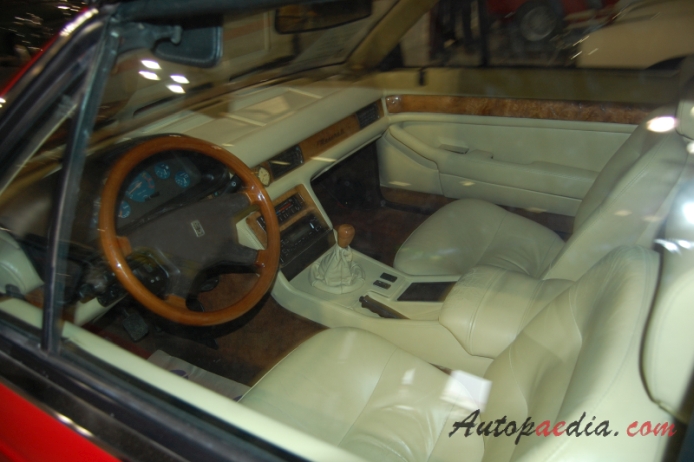 Maserati Biturbo 1981-1994 (1987 2.5L Spyder 2d), interior