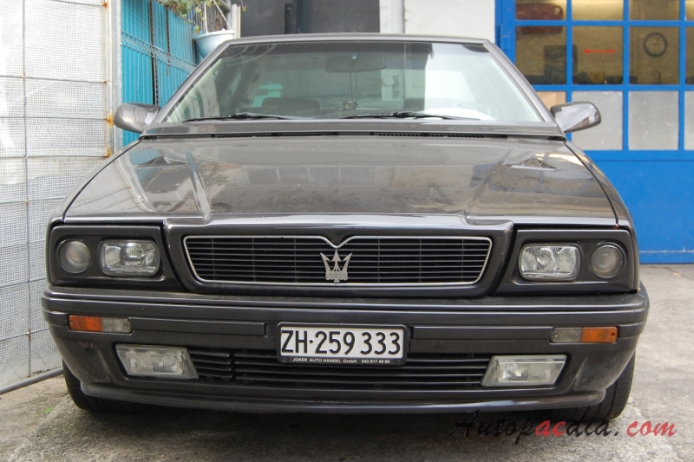 Maserati Biturbo 1981-1994 (1991-1994 Coupé 2d), przód