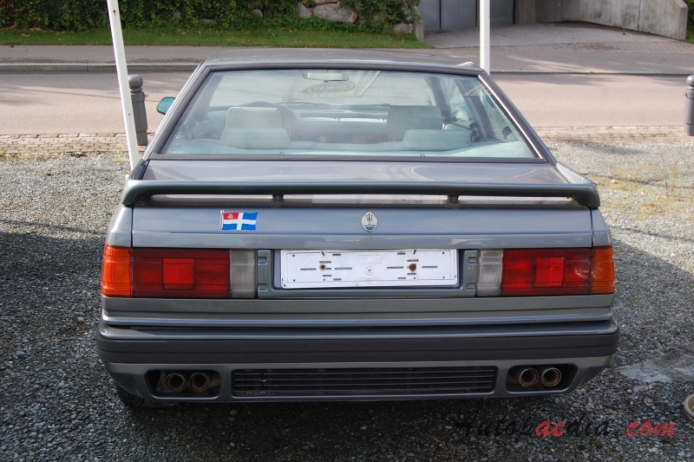 Maserati Biturbo 1981-1994 (1991-1994 Coupé 2d), tył