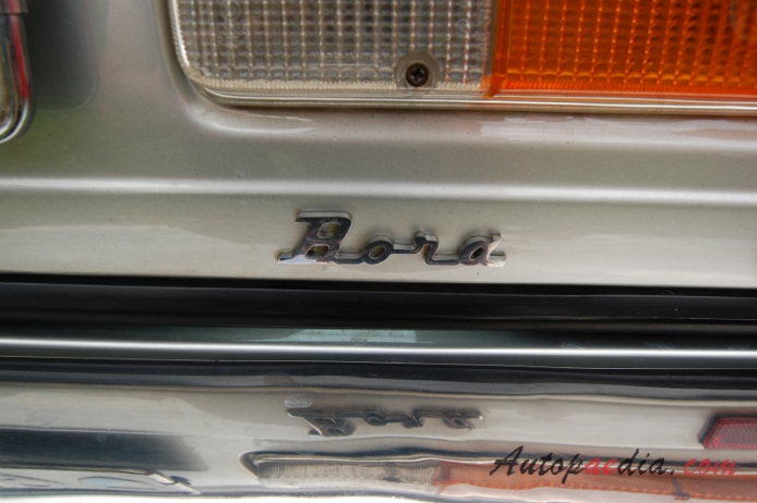 Maserati Bora 1971-1978 (Coupé 2d), emblemat tył 
