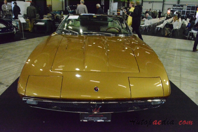 Maserati Ghibli I 1966-1973 (1968 4.7L Coupé), przód