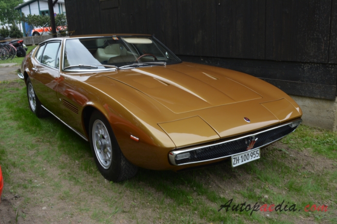 Maserati Ghibli I 1966-1973 (Coupé), right front view
