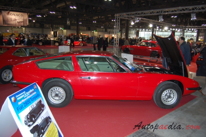 Maserati Indy 1969-1975 (1969 Coupé 2d), right side view