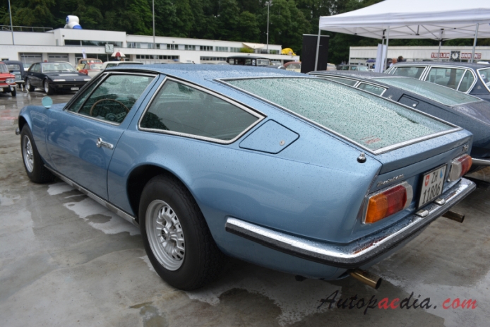 Maserati Indy 1969-1975 (1970-1975 4700 V8 Coupé 2d), lewy tył