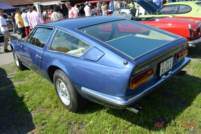 Maserati Indy 1969-1975 (1971 4700 V8 Coupé 2d),  left rear view