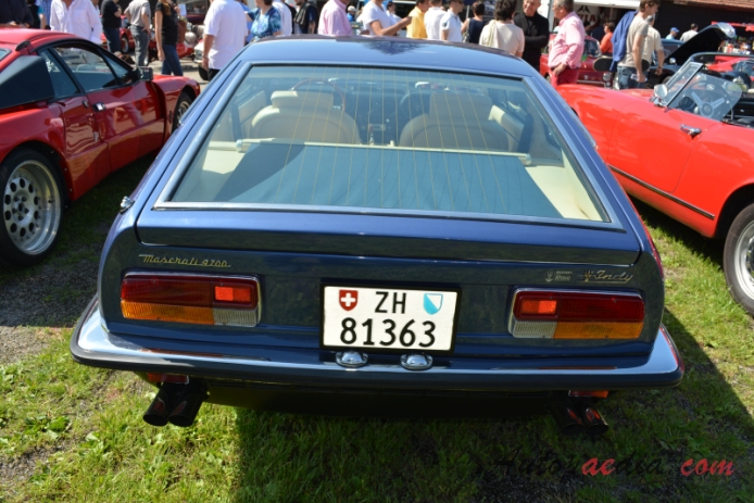 Maserati Indy 1969-1975 (1971 4700 V8 Coupé 2d), tył