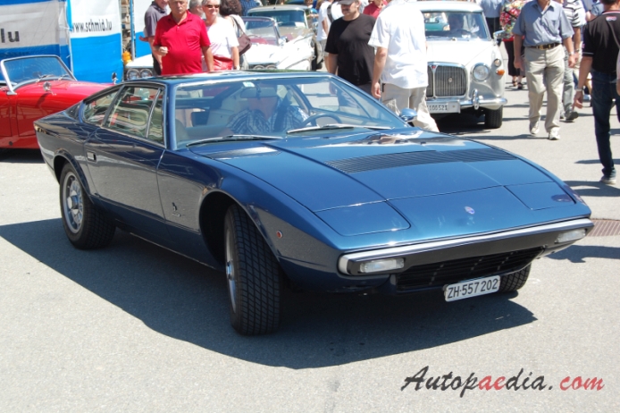 Maserati Khamsin 1974-1982 (1974-1976 Coupé 3d), prawy przód