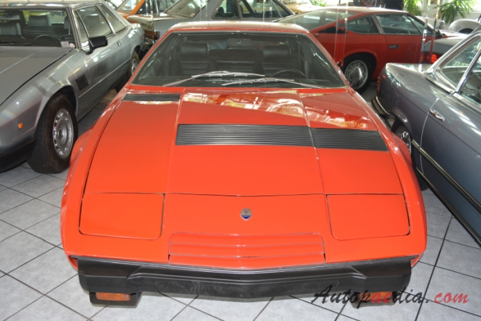 Maserati Khamsin 1974-1982 (1977-1982 US specification Coupé 3d), front view