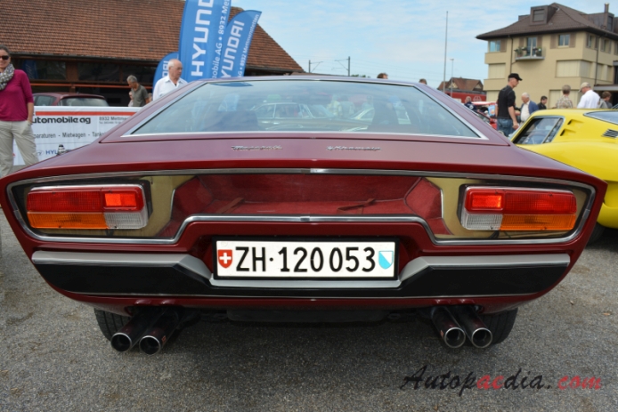 Maserati Khamsin 1974-1982 (1977-1982 Coupé 3d), rear view