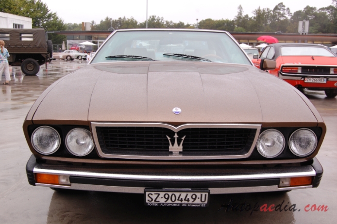 Maserati Kyalami 1977-1983 (1978 4.2L Coupé 2d), przód
