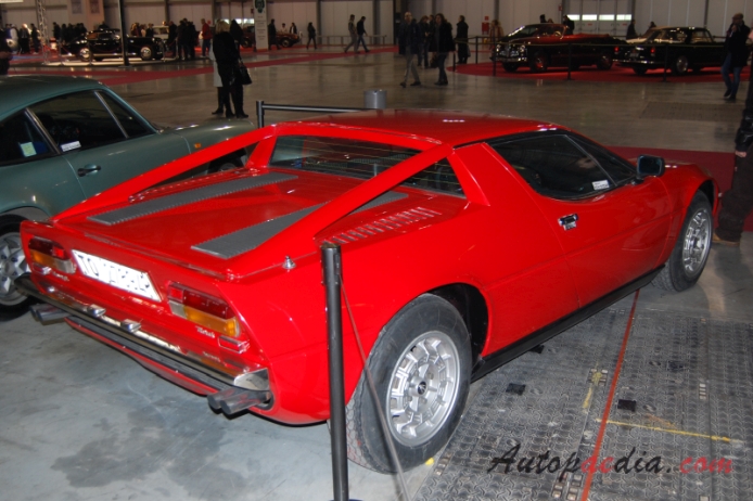 Maserati Merak 1972-1983 (1976 3.0L), right rear view