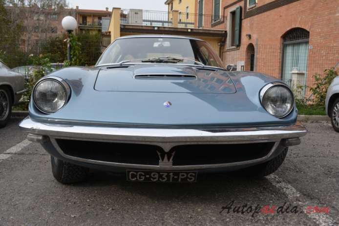 Maserati Mistral 1964-1970 (1966-1970 4.0L 4000 Iniezione Coupé 2d), przód