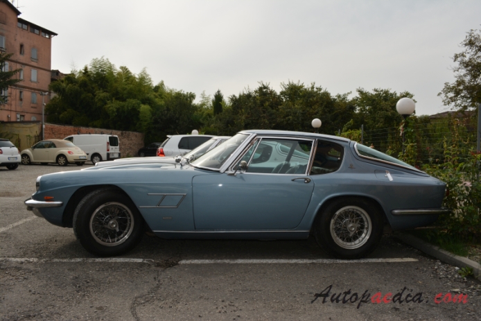 Maserati Mistral 1964-1970 (1966-1970 4.0L 4000 Iniezione Coupé 2d), lewy bok